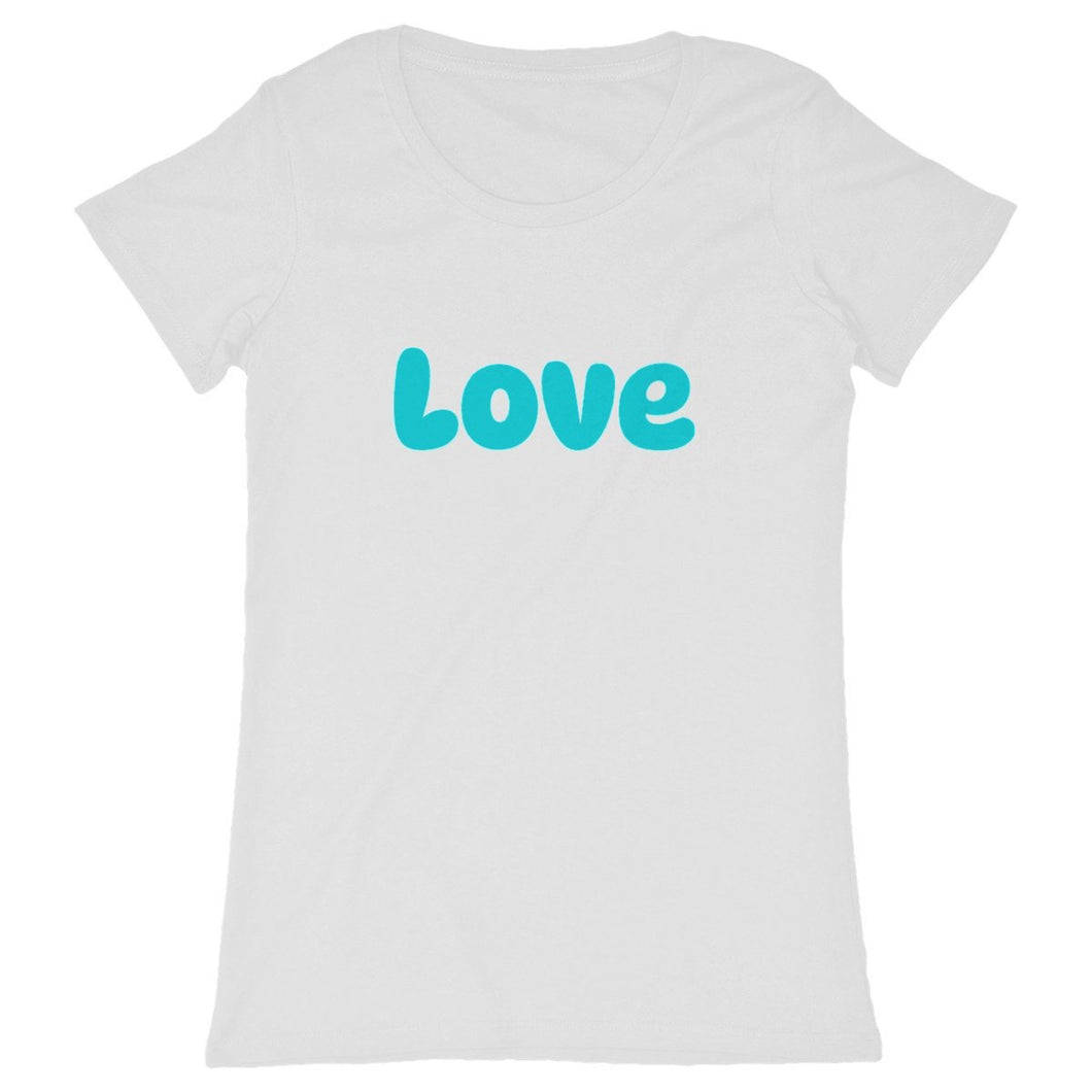 LOVE SEVENTIES STYLE  ROUND NECK GIRL TEE