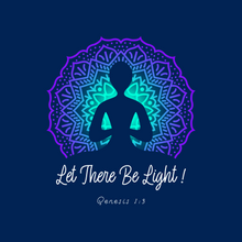 LET THERE BE LIGHT BIO T-SHIRT