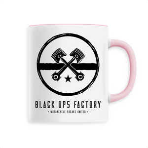 MOTORCYCLE FREAK UNITED - BLACK OPS FACTORY DESIGN - MUG