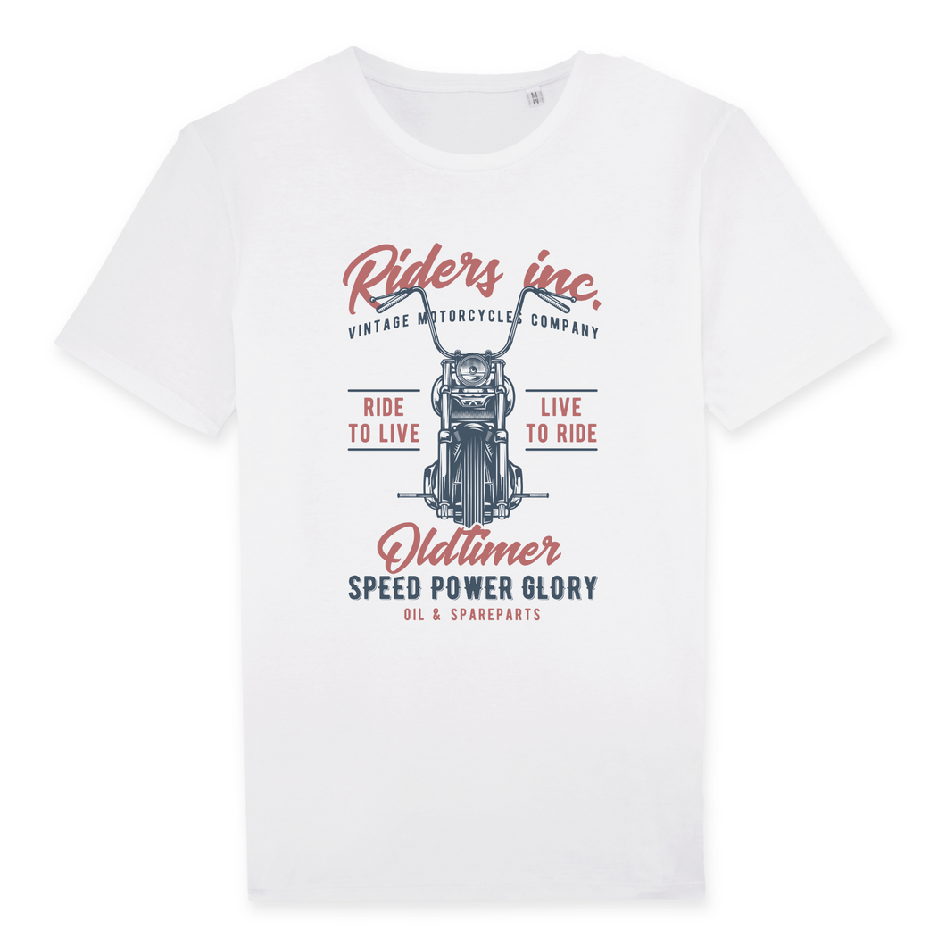 RIDERS INC. T-SHIRT BIO HOMME