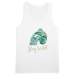 STAY WILD TANK TOP BIO HOMME