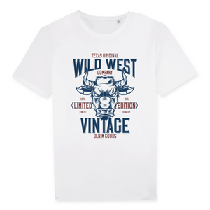 WILD WEST VINTAGE BIO MEN'S TEE