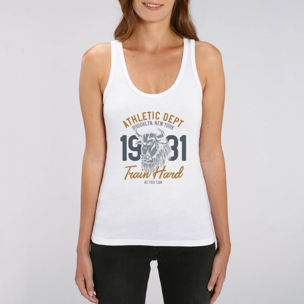 ATHLETIC DEPT TANK TOP BIO FEMME