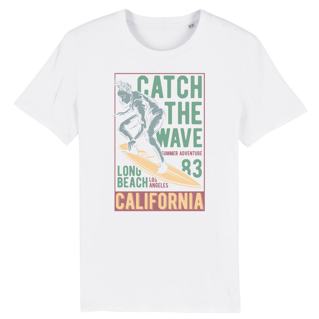 CATCH THE WAVE 02 T-SHIRT HOMME BIO