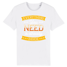 EVERYTHING YOU NEED T-SHIRT BIO HOMME