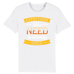 EVERYTHING YOU NEED T-SHIRT BIO HOMME