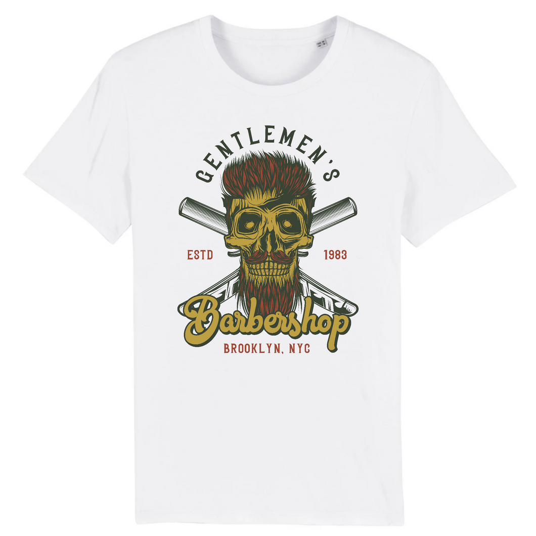 GENTLEMEN'S BARBERSHOP 02 T-SHIRT BIO HOMME