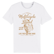 MOTORCYCLE LEGEND T-SHIRT BIO HOMME