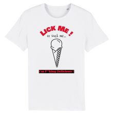 LICK ME T-SHIRT BIO HOMME