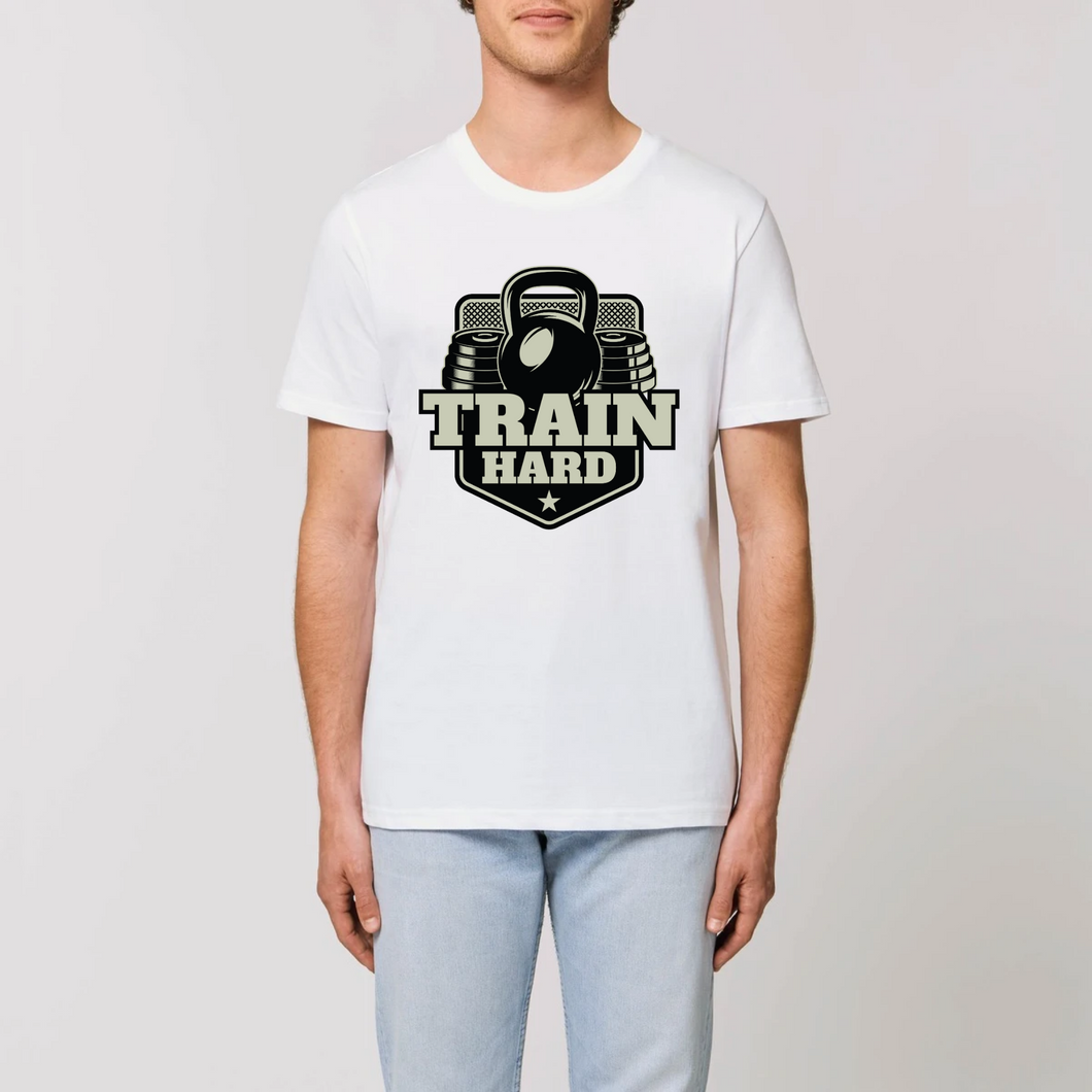 TRAIN HARD T-SHIRT BIO UNISEX