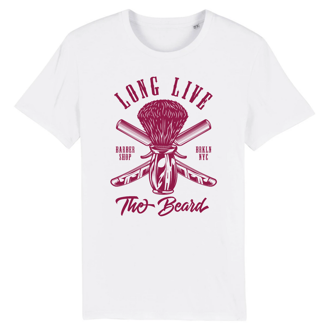 LONG LIVE THE BEARD T-SHIRT BIO HOMME