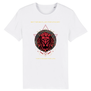 LION FOR A DAY 02 T-SHIRT BIO HOMME