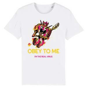 OBEY TO ME T-SHIRT BIO HOMME