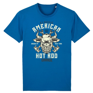 AMERICAN HOT ROD GARAGE T-SHIRT BIO HOMME