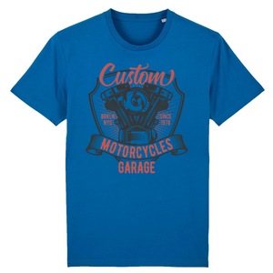 CUSTOM MC GARAGE 01 T-SHIRT BIO HOMME