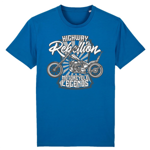 HIGHWAY REBELLION 02 T-SHIRT BIO HOMME