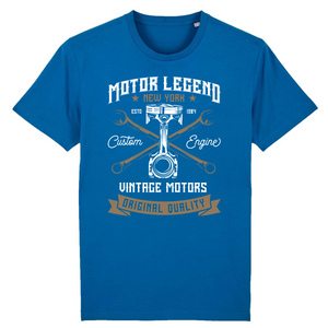 MOTOR LEGEND NY T-SHIRT BIO HOMME