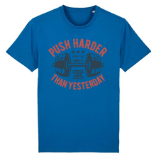 PUSH HARDER THAN YESTERDAY T-SHIRT BIO HOMME