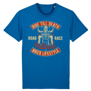 RIDE TILL DEATH 02 T-SHIRT BIO HOMME