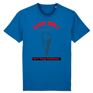 LICK ME T-SHIRT BIO HOMME