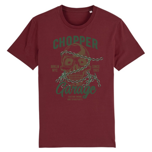 CHOPPER GARAGE T-SHIRT BIO HOMME