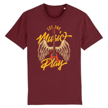 LET THE MUSIC PLAY T-SHIRT BIO HOMME