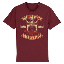 RIDE TILL DEATH 02 T-SHIRT BIO HOMME