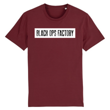 BLACK OPS FACTORY DESIGN BLACKONWHITE T-SHIRT HOMME BIO