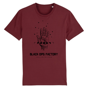 BLACK OPS FACTORY DESIGN HANDANDMOON T-SHIRT HOMME BIO