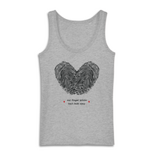 FINGERPRINTS TANK TOP BIO FEMME