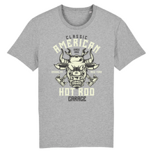 AMERICAN HOT ROD GARAGE T-SHIRT BIO HOMME