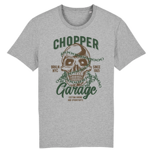 CHOPPER GARAGE T-SHIRT BIO HOMME