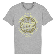 IN WHEELS WE TRUST T-SHIRT BIO HOMME