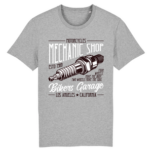 MECHANIC SHOP T-SHIRT BIO HOMME