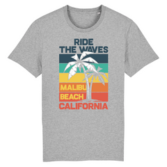 RIDE THE WAVES T-SHIRT BIO HOMME