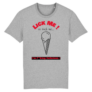 LICK ME T-SHIRT BIO HOMME