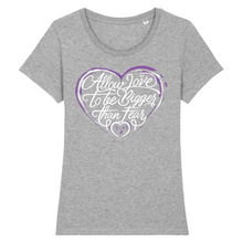 ALLOW LOVE T-SHIRT BIO FEMME