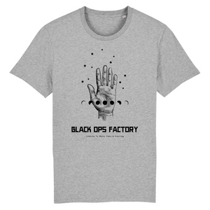 BLACK OPS FACTORY DESIGN HANDANDMOON T-SHIRT HOMME BIO