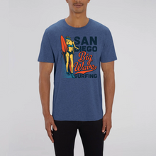 SAN DIEGO BW SURFING T-SHIRT BIO HOMME