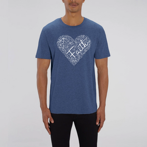 FAITH HEART 02 T-SHIRT BIO HOMME