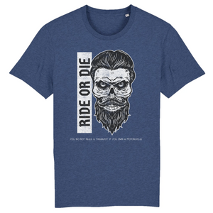 RIDE OR DIE T-SHIRT BIO HOMME