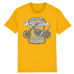 HIGHWAY REBELLION 02 T-SHIRT BIO HOMME