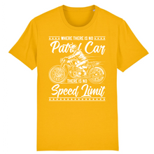 NO PATROL CAR T-SHIRT BIO HOMME