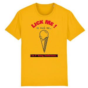 LICK ME T-SHIRT BIO HOMME