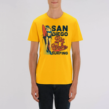 SAN DIEGO BW SURFING T-SHIRT BIO HOMME