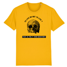 TO LIVE OR NOT TO LIVE T-SHIRT BIO HOMME