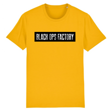 BLACK OPS FACTORY DESIGN WHITEONBLACK T-SHIRT HOMME BIO