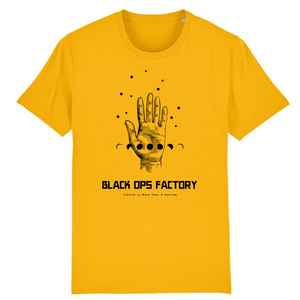 BLACK OPS FACTORY DESIGN HANDANDMOON T-SHIRT HOMME BIO