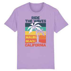 RIDE THE WAVES T-SHIRT BIO HOMME