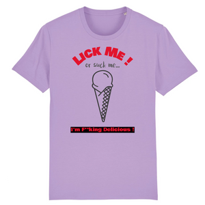 LICK ME T-SHIRT BIO HOMME